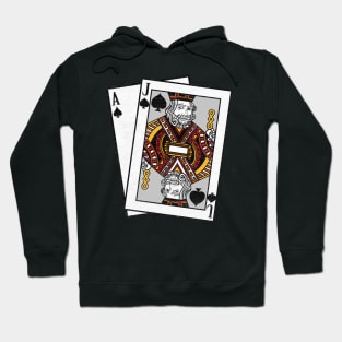 Blackjack 21 Design for a Casino Card Gambler design Hoodie